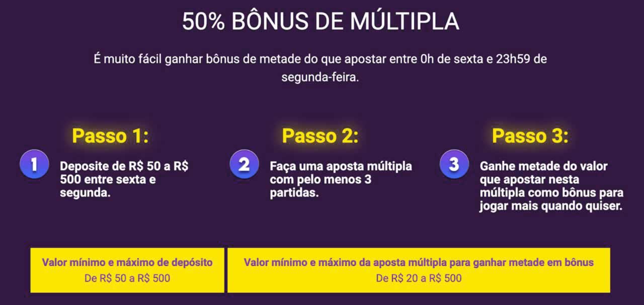 Nota: Se você optar por participar desta promoção, não poderá participar dos planos de primeiro e segundo depósito.